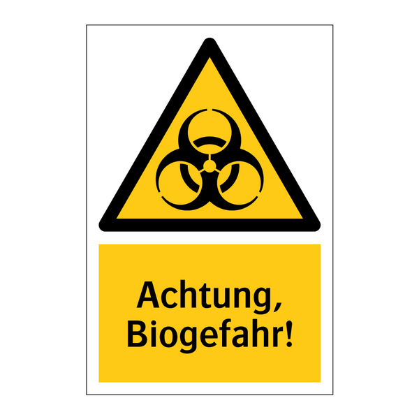 Achtung, Biogefahr!