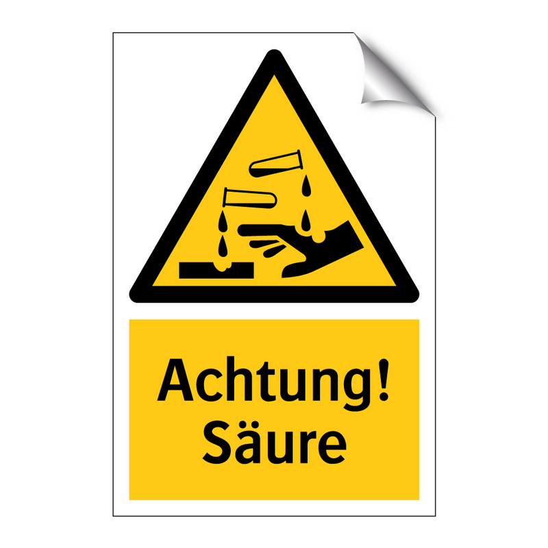 Achtung! Säure