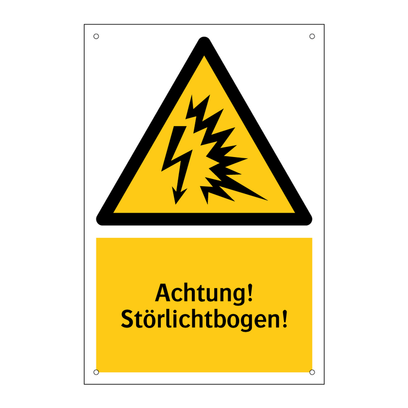 Achtung! Störlichtbogen!