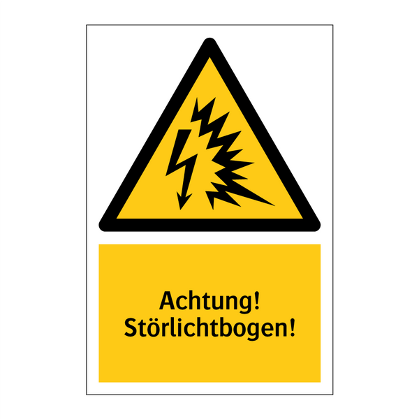 Achtung! Störlichtbogen!