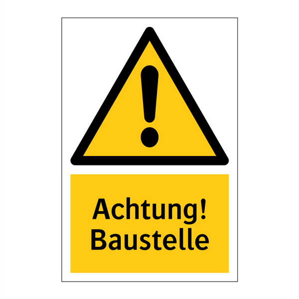 Achtung! Baustelle