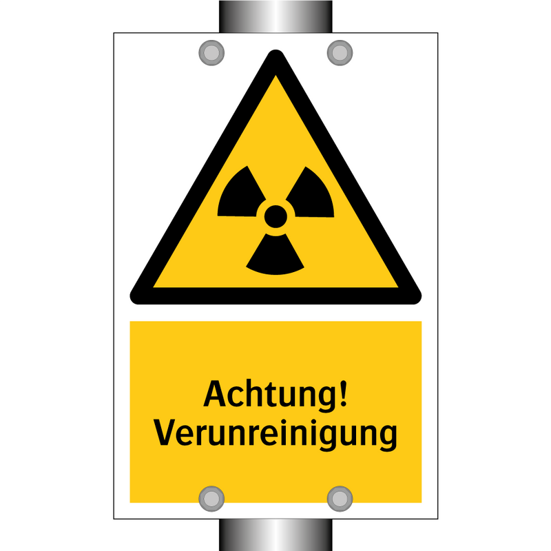 Achtung! Verunreinigung