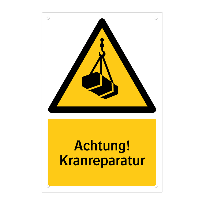 Achtung! Kranreparatur