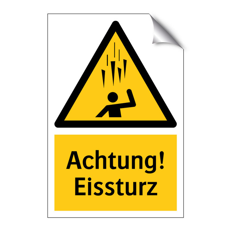 Achtung! Eissturz