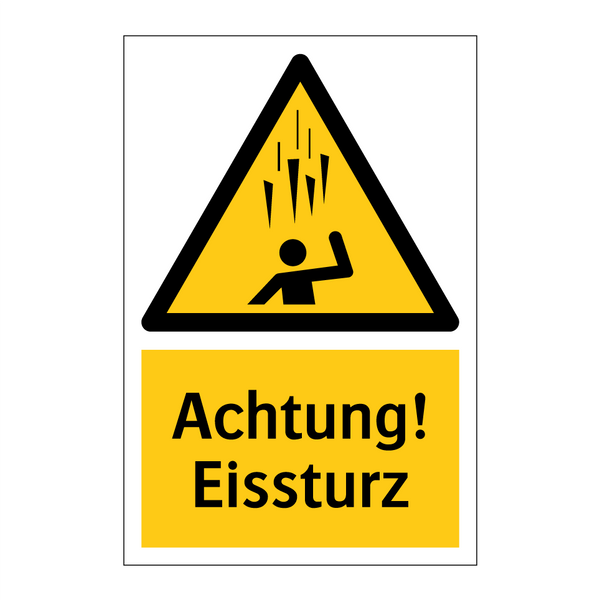 Achtung! Eissturz