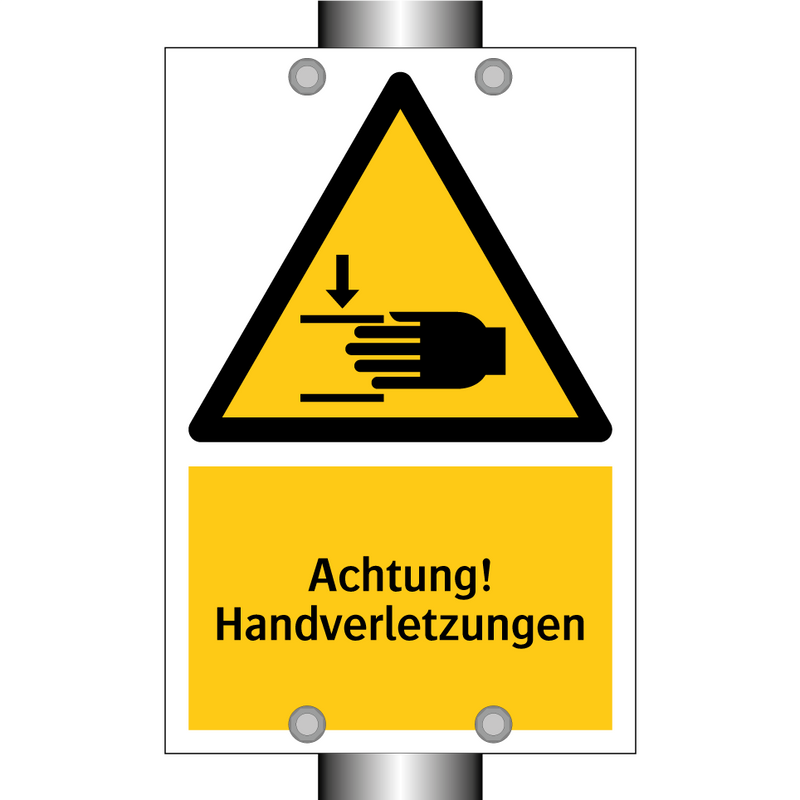 Achtung! Handverletzungen