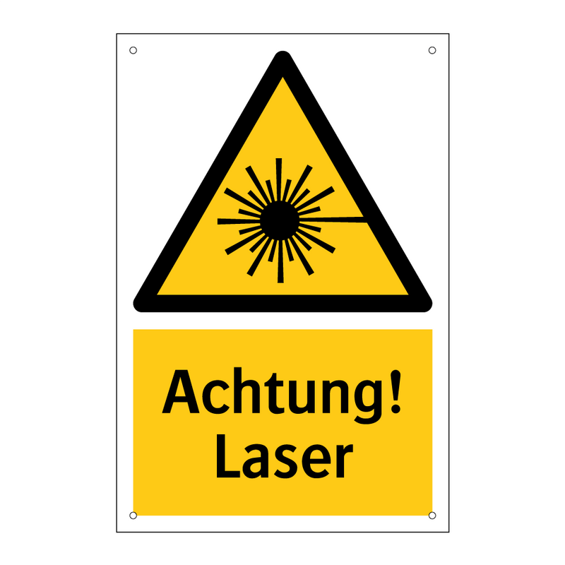 Achtung! Laser