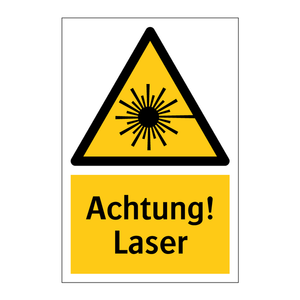 Achtung! Laser