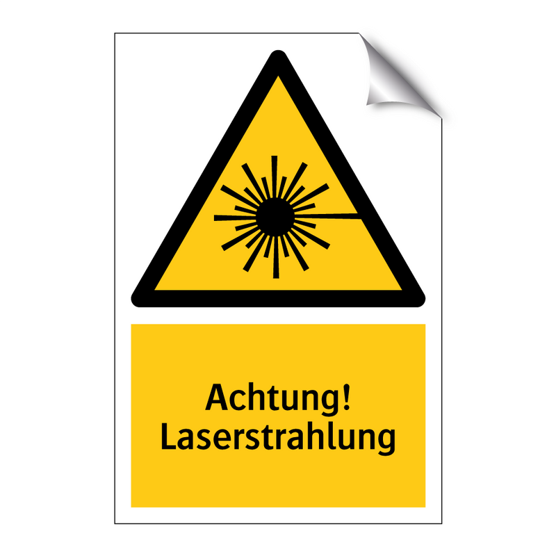 Achtung! Laserstrahlung