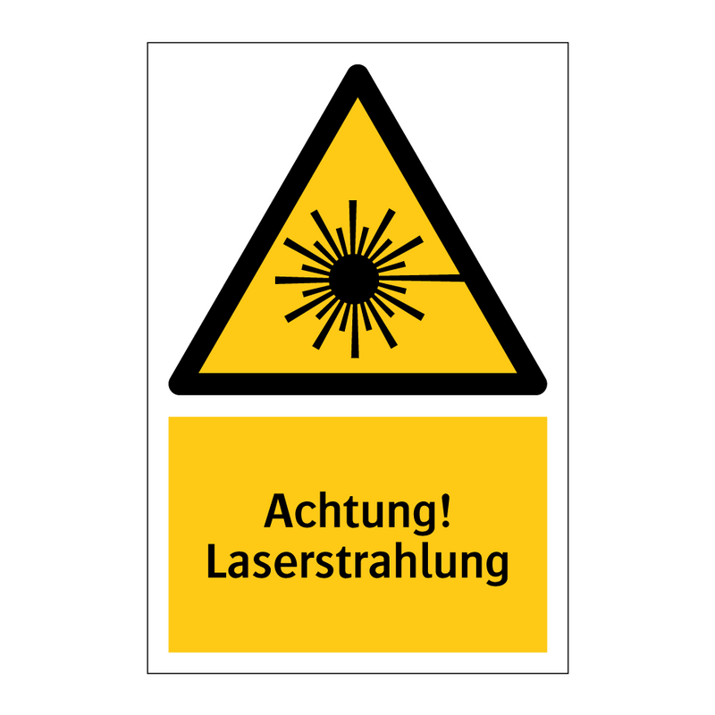 Achtung! Laserstrahlung