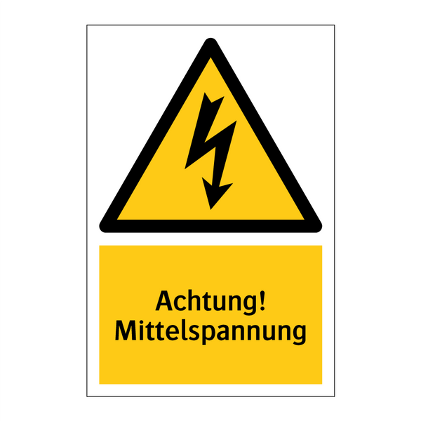 Achtung! Mittelspannung