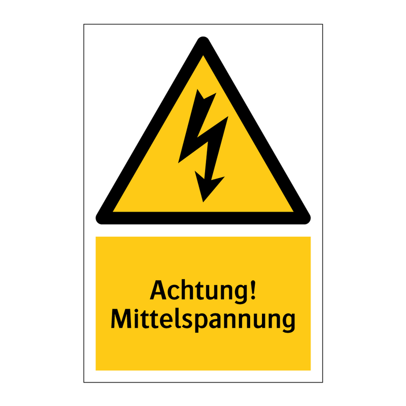 Achtung! Mittelspannung