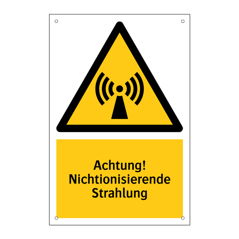 Achtung! Nichtionisierende Strahlung