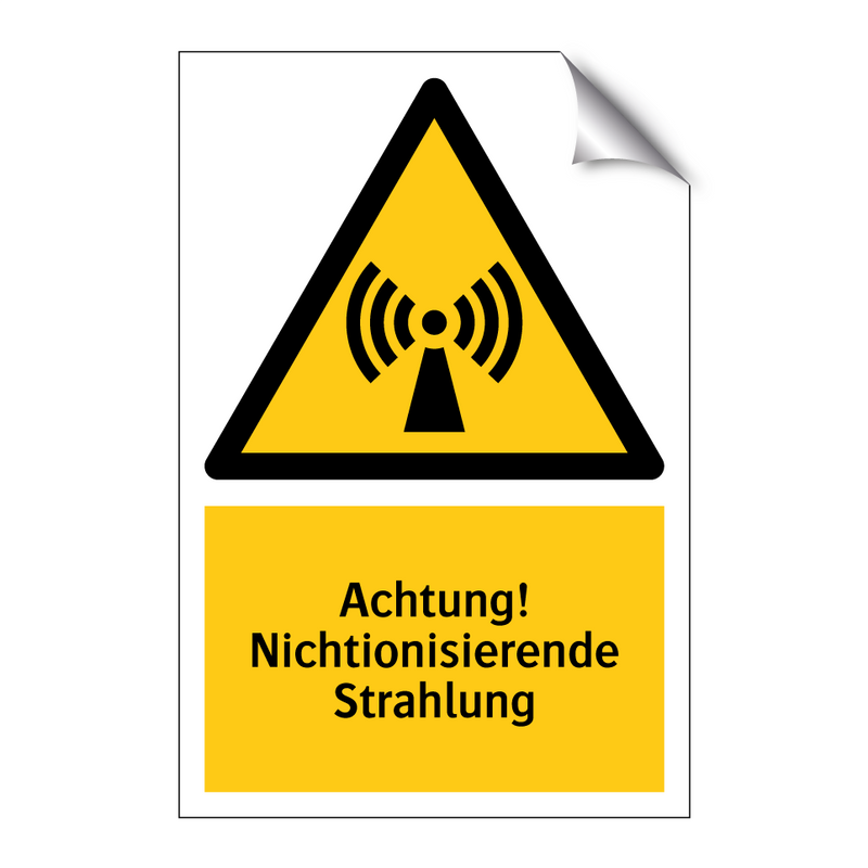 Achtung! Nichtionisierende Strahlung