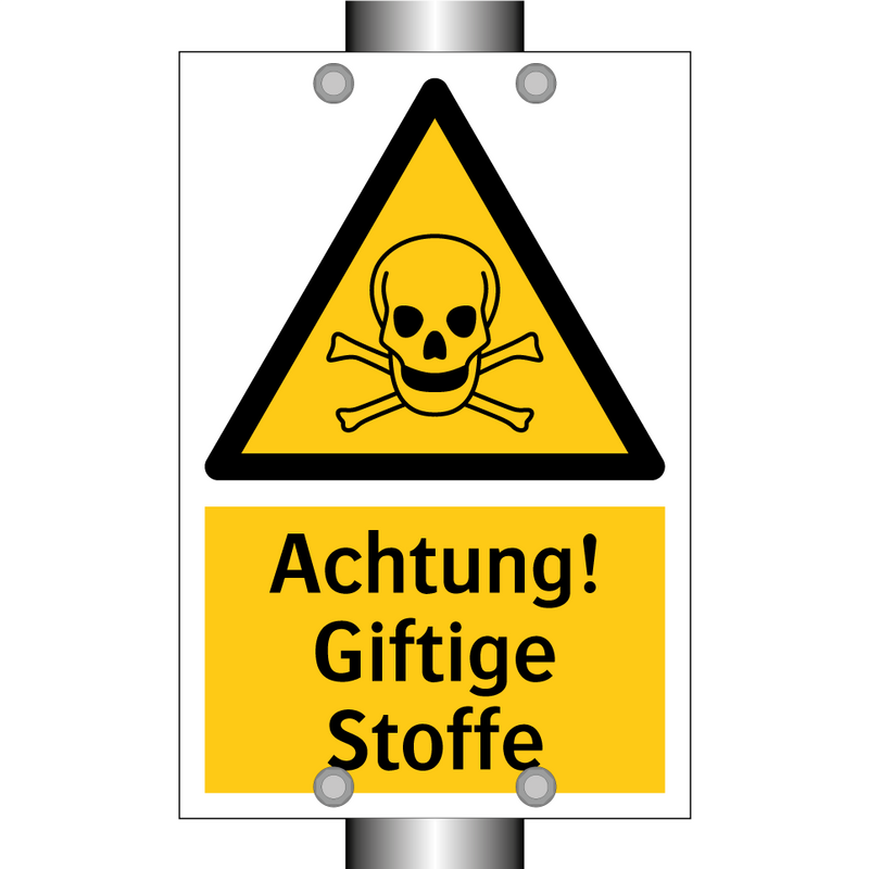 Achtung! Giftige Stoffe