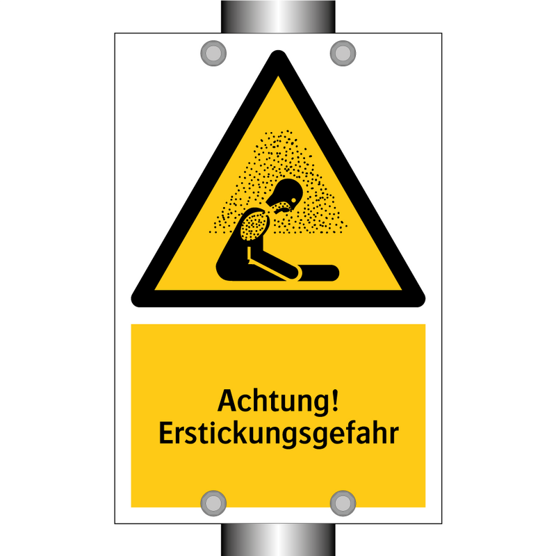 Achtung! Erstickungsgefahr