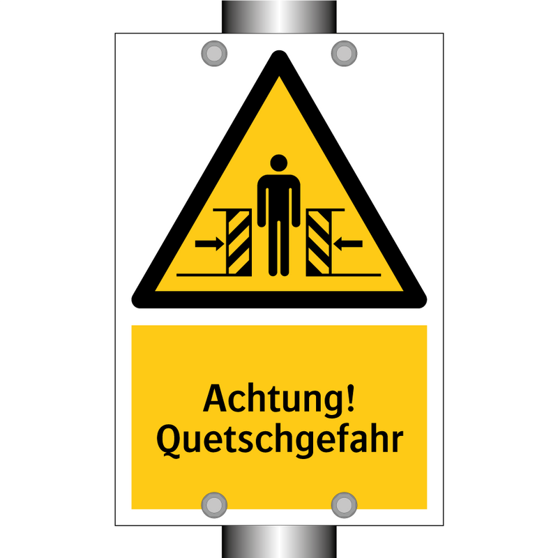 Achtung! Quetschgefahr