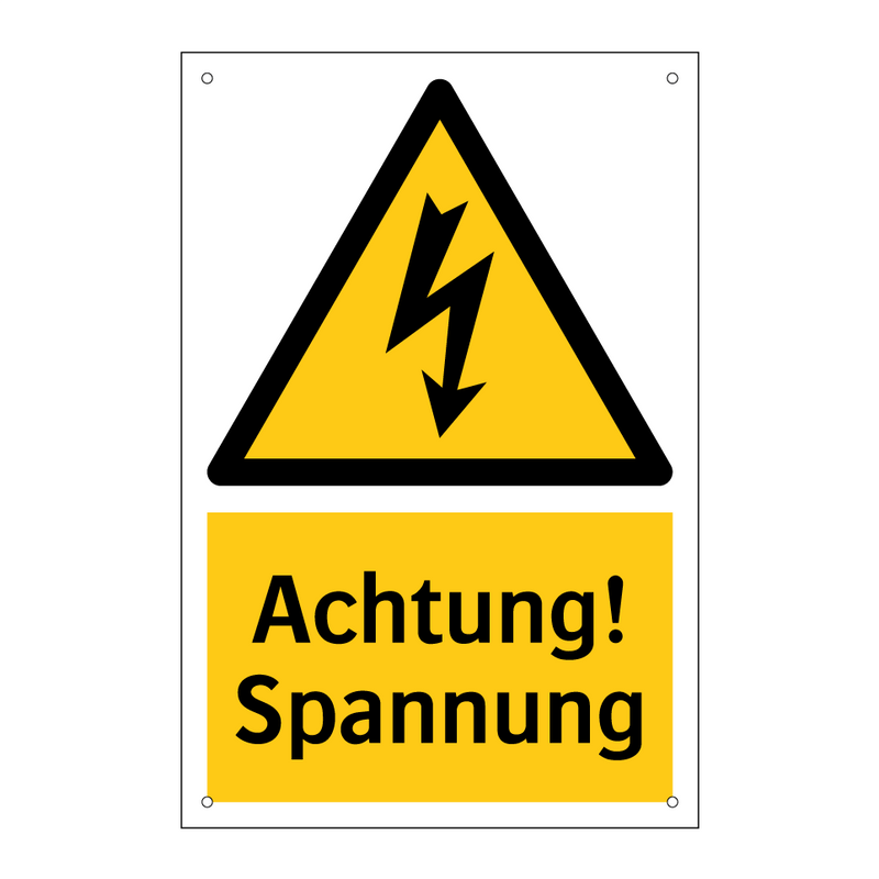 Achtung! Spannung