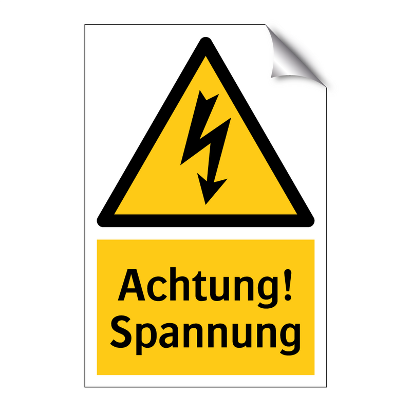 Achtung! Spannung