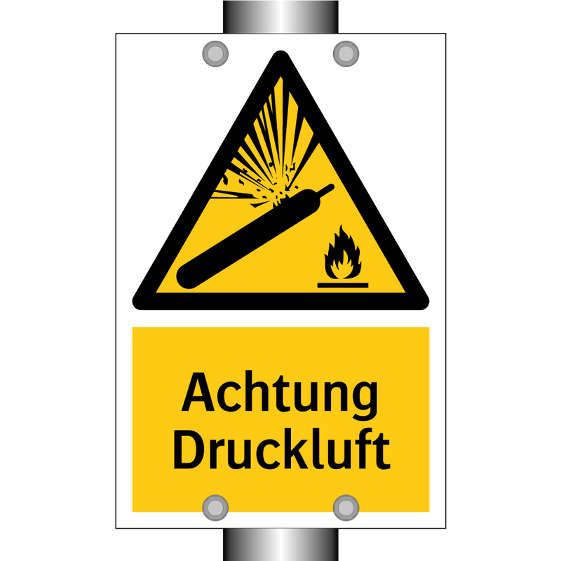 Achtung Druckluft