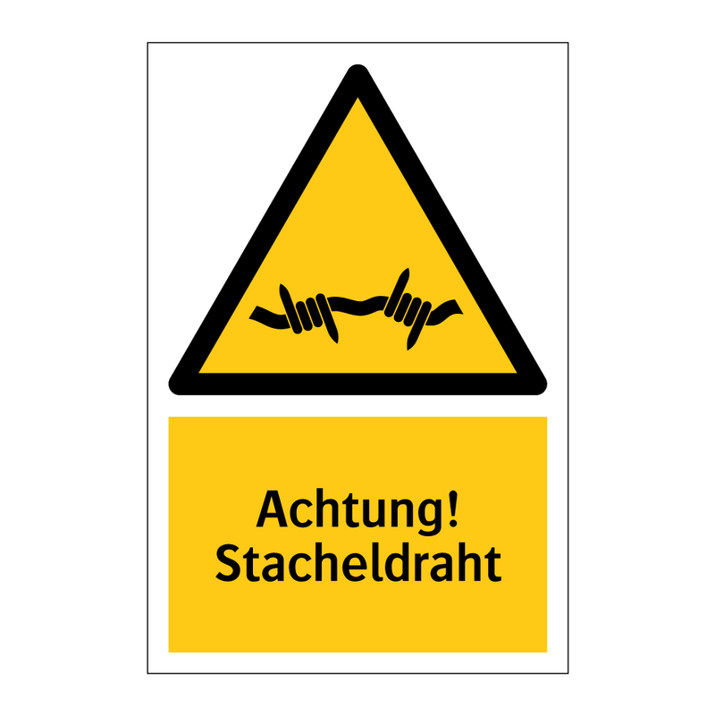 Achtung! Stacheldraht