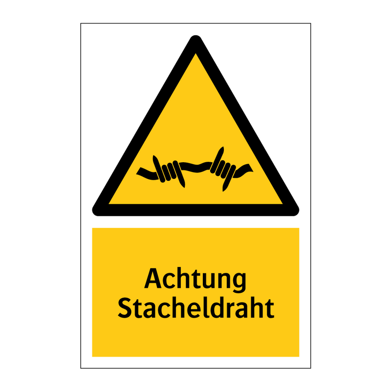 Achtung Stacheldraht