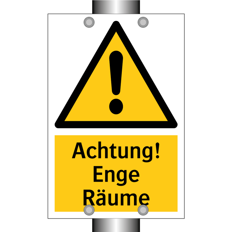 Achtung! Enge Räume