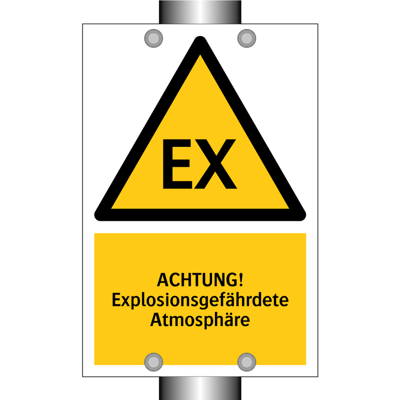 ACHTUNG! Explosionsgefährdete Atmosphäre