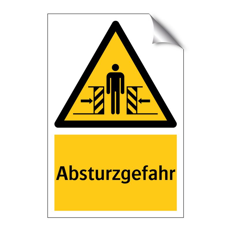 Absturzgefahr