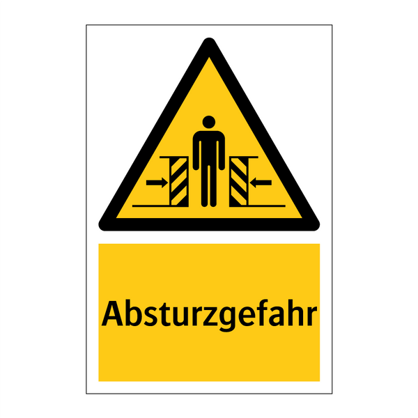 Absturzgefahr