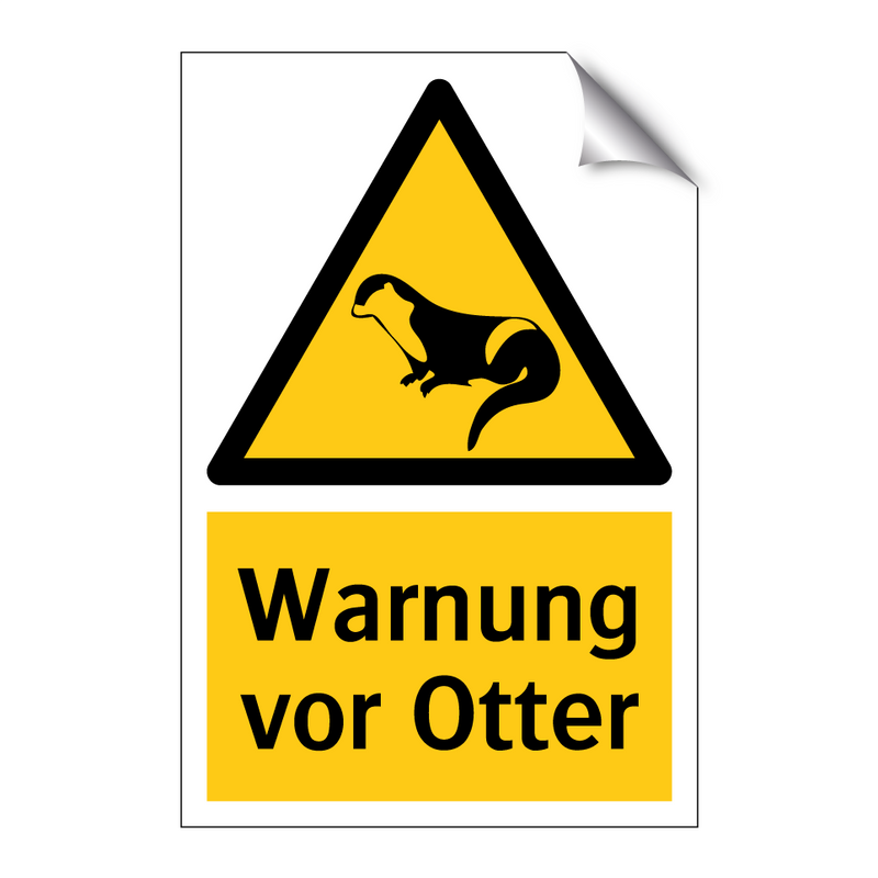 Warnung vor Otter