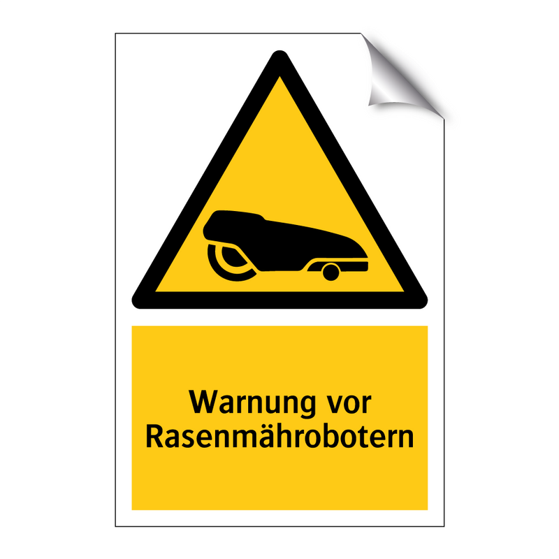 Warnung vor Rasenmährobotern