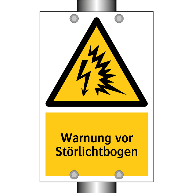 Warnung vor Störlichtbogen