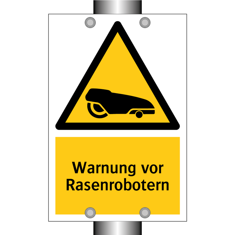 Warnung vor Rasenrobotern