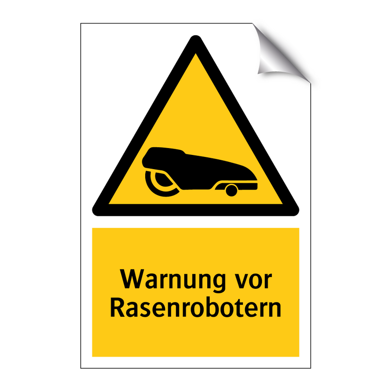 Warnung vor Rasenrobotern