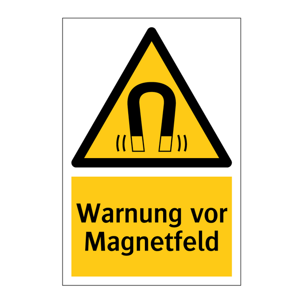 Warnung vor Magnetfeld