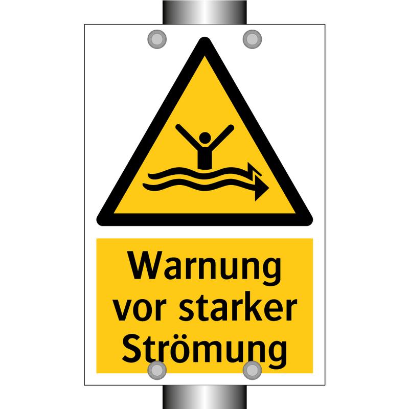 Warnung vor starker Strömung