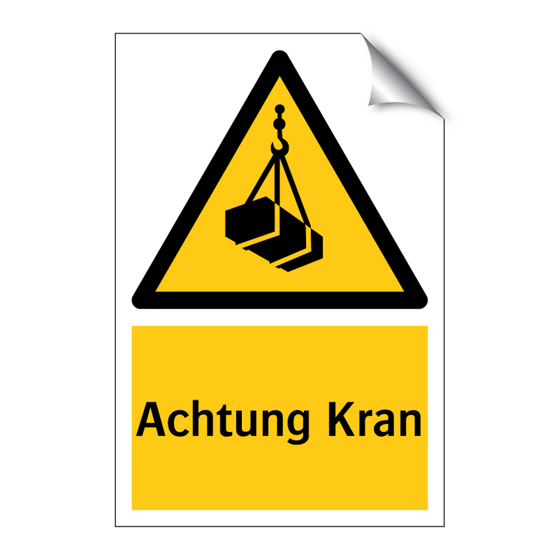 Achtung Kran