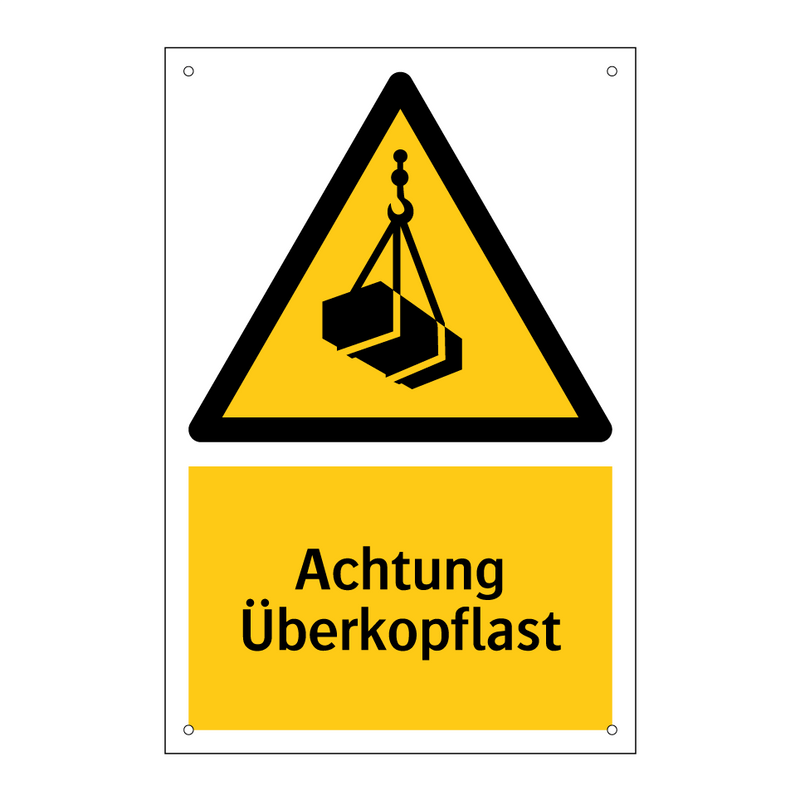 Achtung Überkopflast