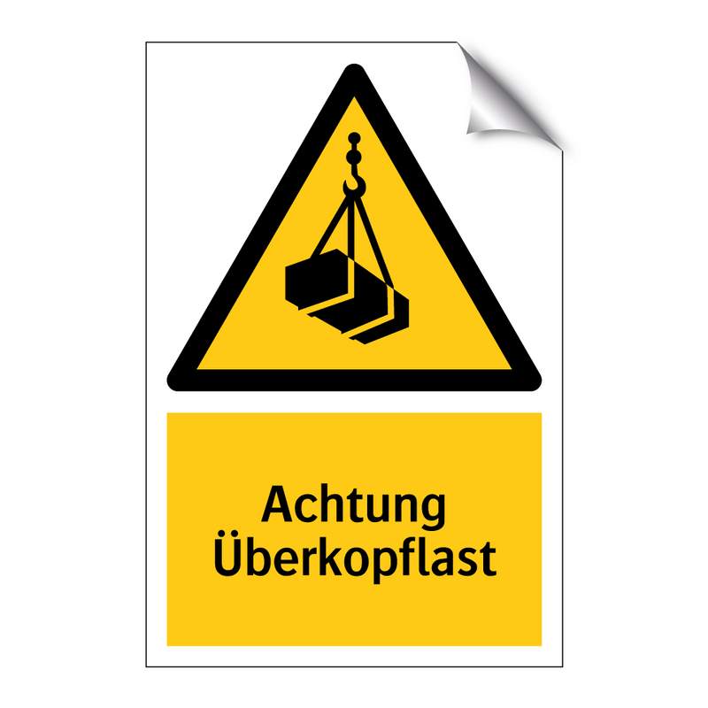 Achtung Überkopflast