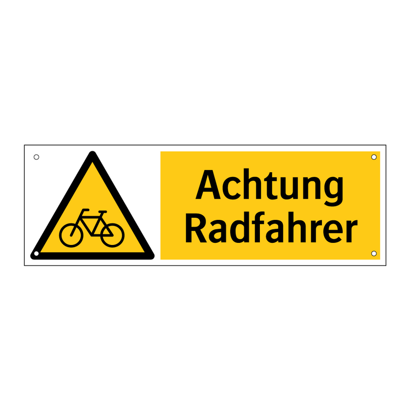 Achtung Radfahrer