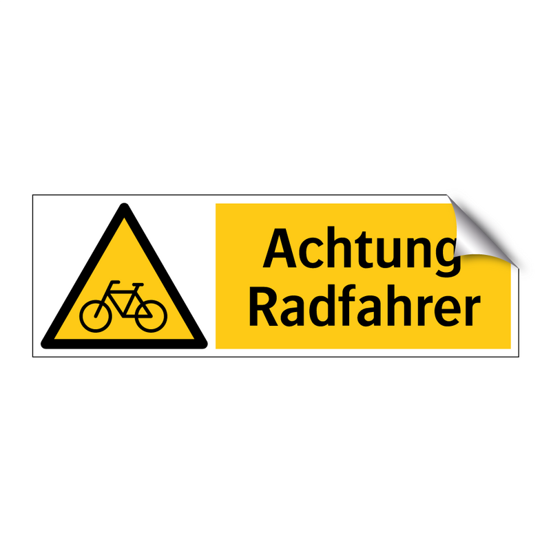 Achtung Radfahrer