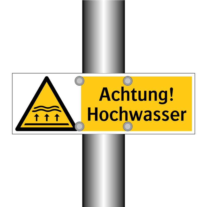 Achtung! Hochwasser