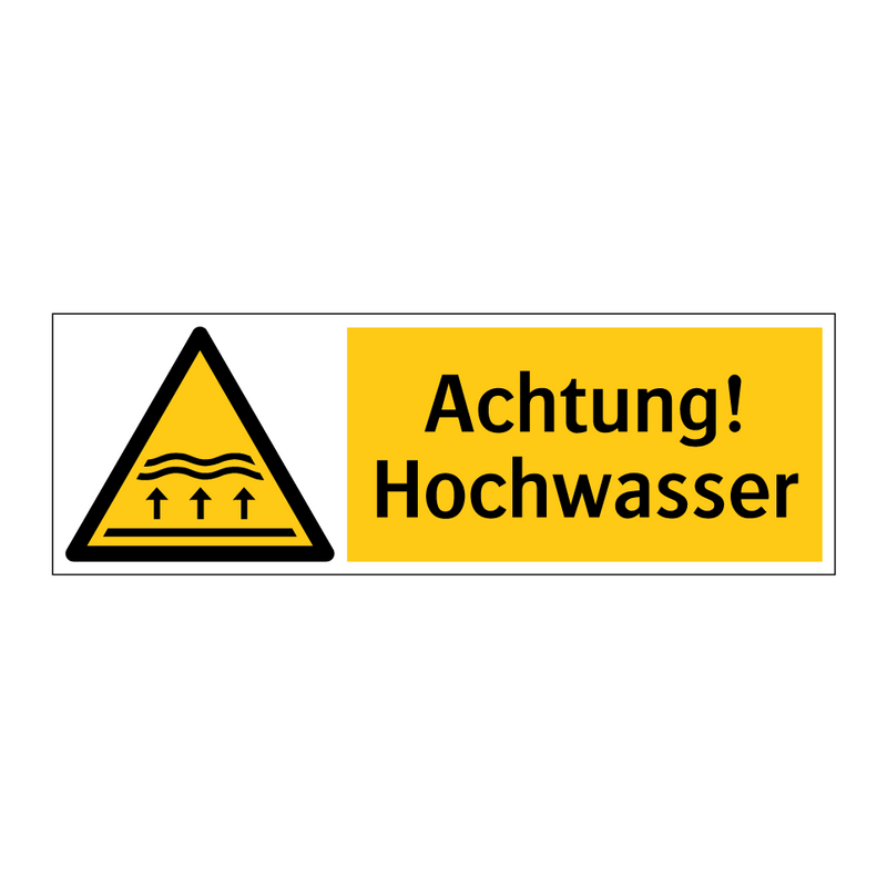 Achtung! Hochwasser