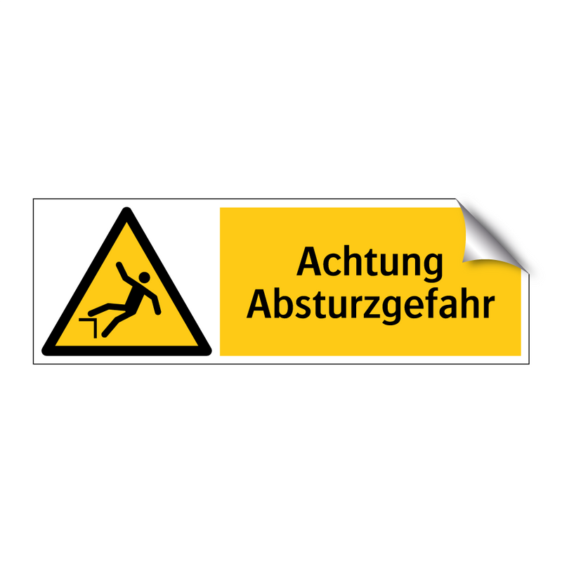 Achtung Absturzgefahr