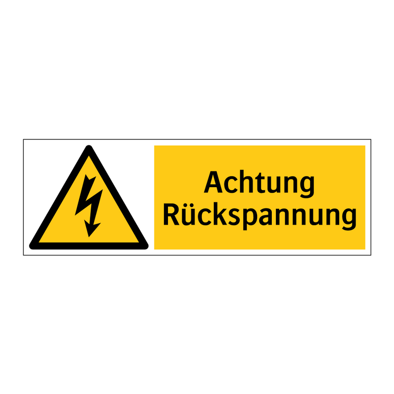 Achtung Rückspannung