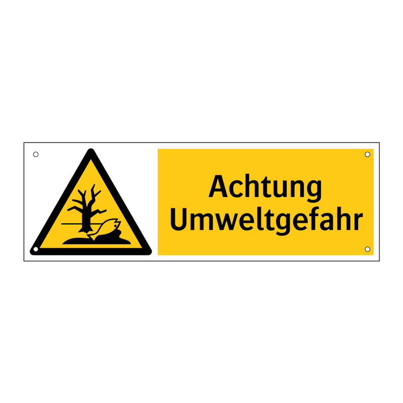 Achtung Umweltgefahr