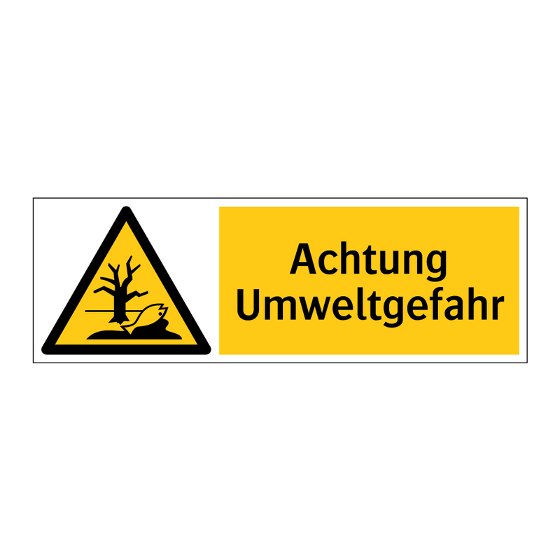 Achtung Umweltgefahr