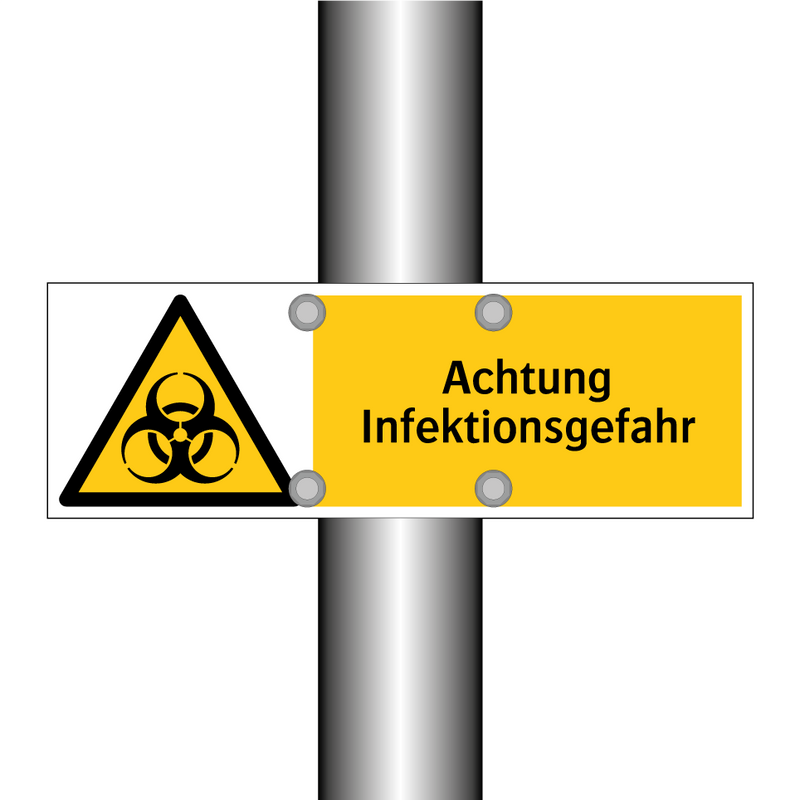 Achtung Infektionsgefahr