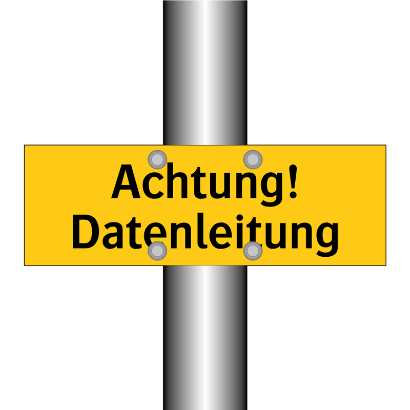 Achtung! Datenleitung